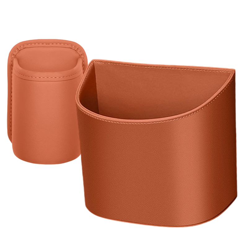 🥳BIG SALE 2026🥳💞Over 50,000 sold!🚗🧺 50% OFF! Leather cup holder for car door – Wide opening, easy to reach drinks and phone. Secure attachment with clip. PU leather, durable and stylish. 🛡️