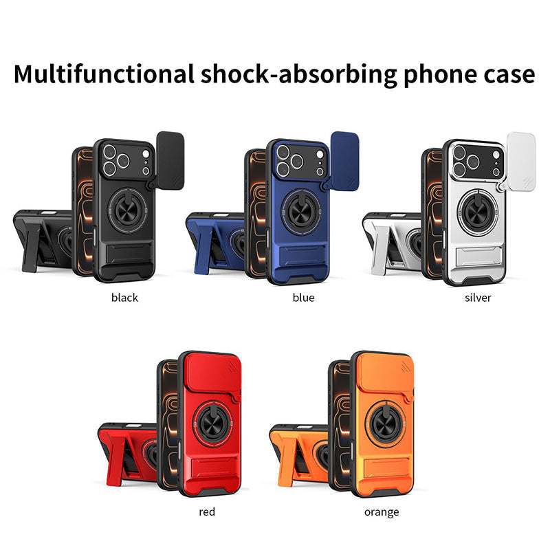 🛡️📱4-in-1 Protective Case with Camera Slider