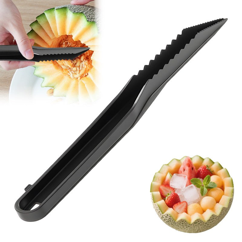 Spiral and V-Shaped Tool Duo for Fruit Decoration