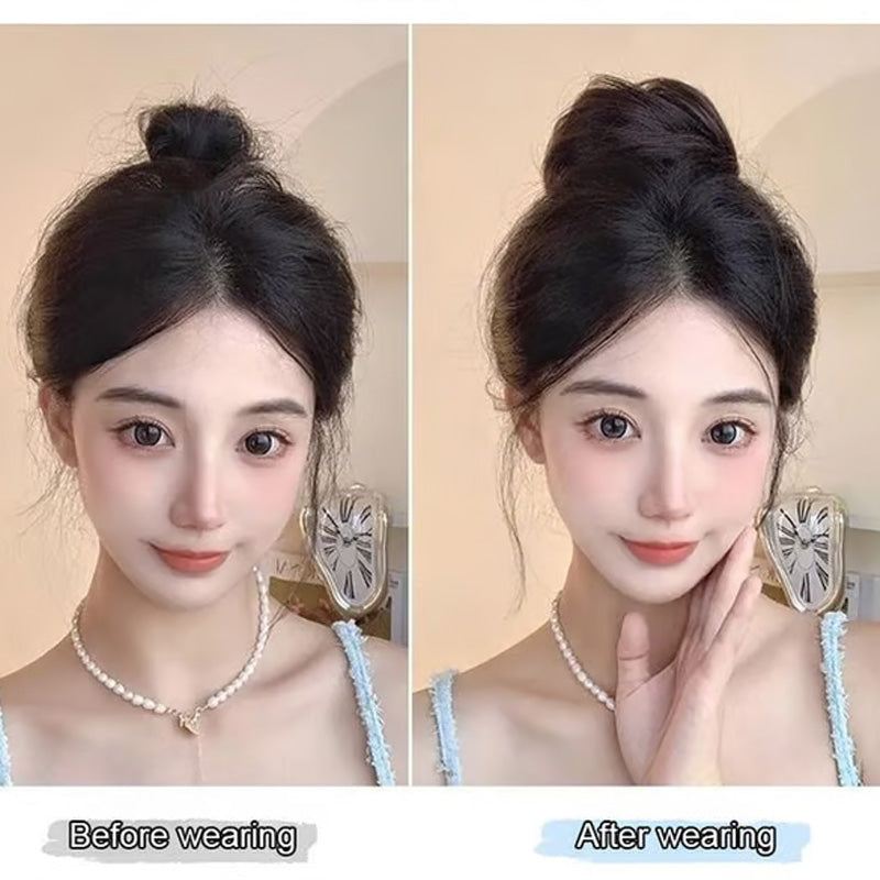 ✨🌿synthetic-messy-bun-hair-piece-for-women-curly-updo-scrunchie-extension-for-instant-volume-and-a-high-crown
