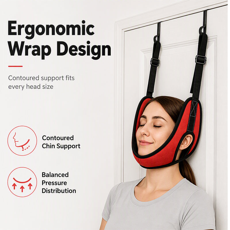🎁2026 New Arrivals 50% OFF💥Over Door Cervical Traction Device for Neck Pain Relief