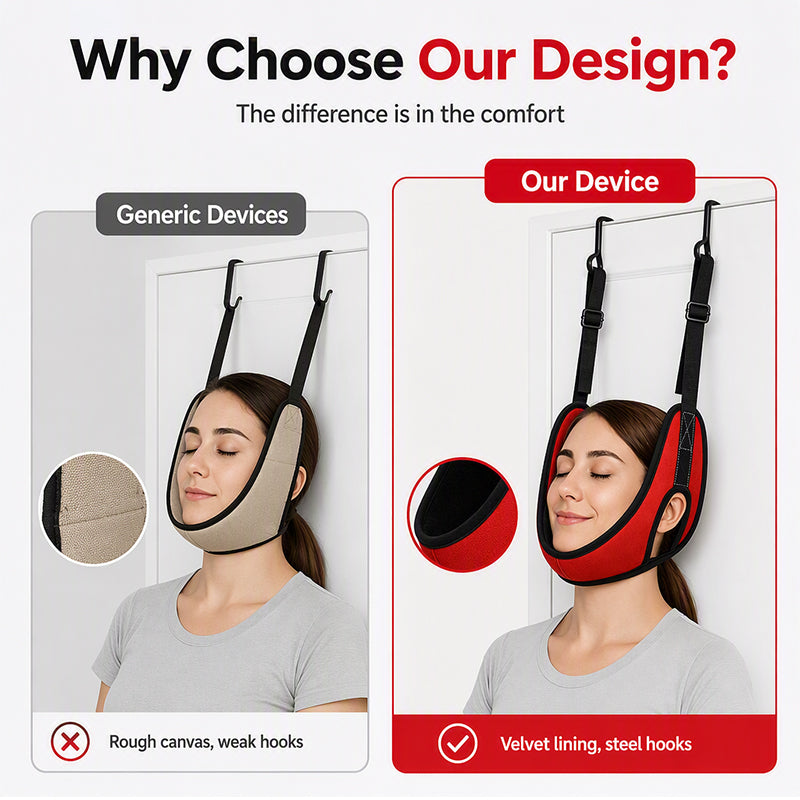 🎁2026 New Arrivals 50% OFF💥Over Door Cervical Traction Device for Neck Pain Relief