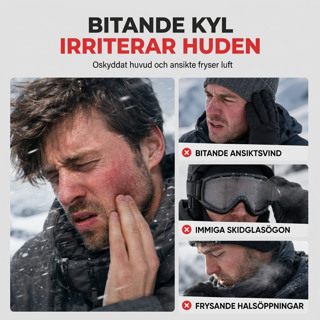 🥶 Fleece balaclava – complete protection for the face and neck during outdoor activities in winter
