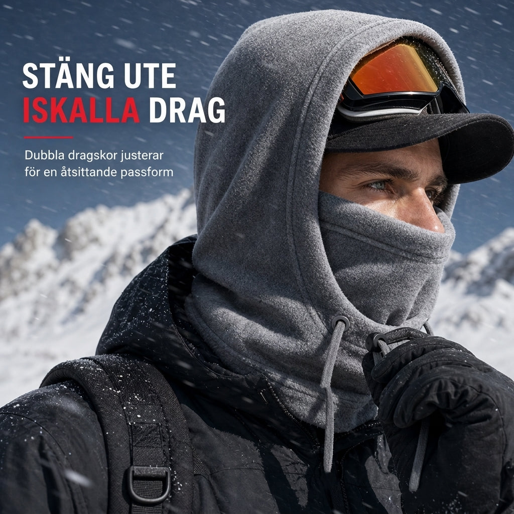 🥶 Fleece balaclava – complete protection for the face and neck during outdoor activities in winter