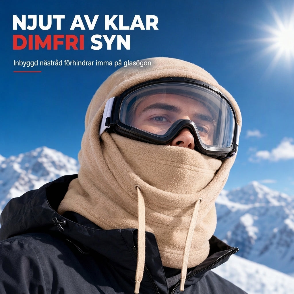 🥶 Fleece balaclava – complete protection for the face and neck during outdoor activities in winter