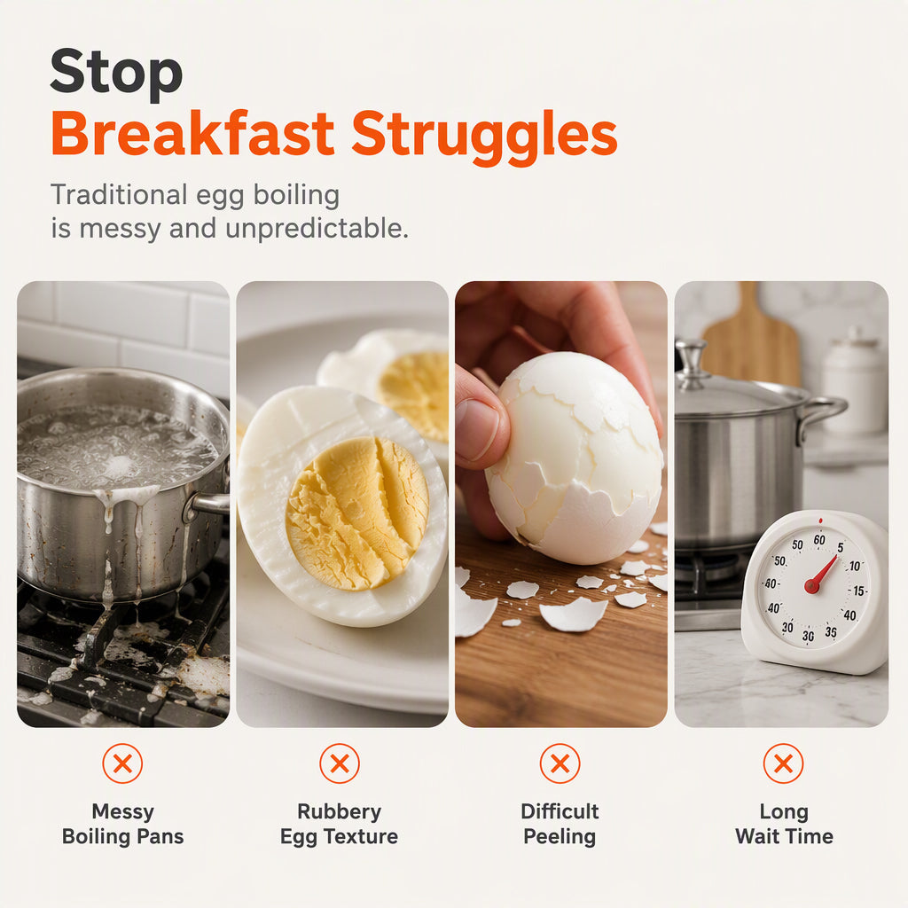 🍳Microwave egg cooker (cooks 2 eggs at a time)
